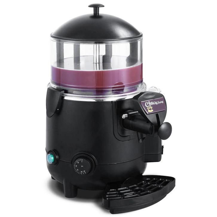 Chocolademelkdispenser | MILA | Zwart | 5L | 30°C/90°C |, Zakelijke goederen, Horeca | Keukenapparatuur, Nieuw in verpakking, Verzenden