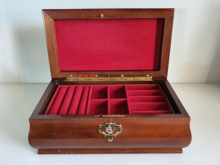 Antyczny design, C.W. Cheney & Son - Sieradendoos - Degelijk, Antiek en Kunst, Curiosa en Brocante