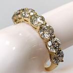 Zonder Minimumprijs - Ring - 14 karaat Geel goud -  2.92ct., Handtassen en Accessoires, Ringen, Nieuw