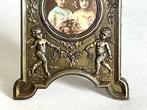 Prachtig antiek fotolijstje versierd met twee Cherubijntjes, Antiquités & Art