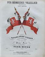 Ferdinand Beyer - Böhmisches Volkslied (Hussitenlied. Chant, Antiek en Kunst