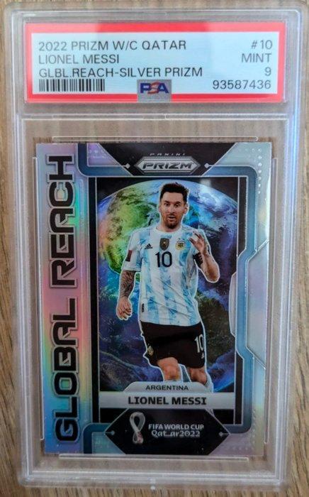 2022 - Panini - Prizm World Cup - Lionel Messi - #10 Global, Hobby & Loisirs créatifs, Jeux de cartes à collectionner | Autre