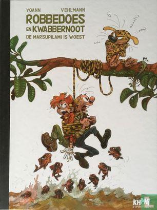 Robbedoes en Kwabbernoot - De Marsupilami is woest - 2017, Livres, BD, Envoi
