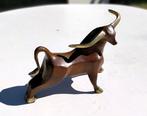 sculptuur, decoux- bronzen stier kubistisch - 21 cm - Brons