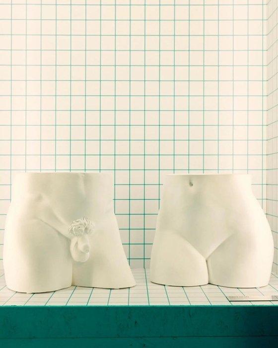 Seletti - Uto balmoral - Lamp - Stuk van mijn man en krukje., Antiek en Kunst, Antiek | Verlichting