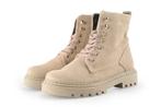 Nelson Veterboots in maat 38 Beige | 5% extra korting, Kleding | Dames, Schoenen, Verzenden, Beige, Overige typen, Zo goed als nieuw