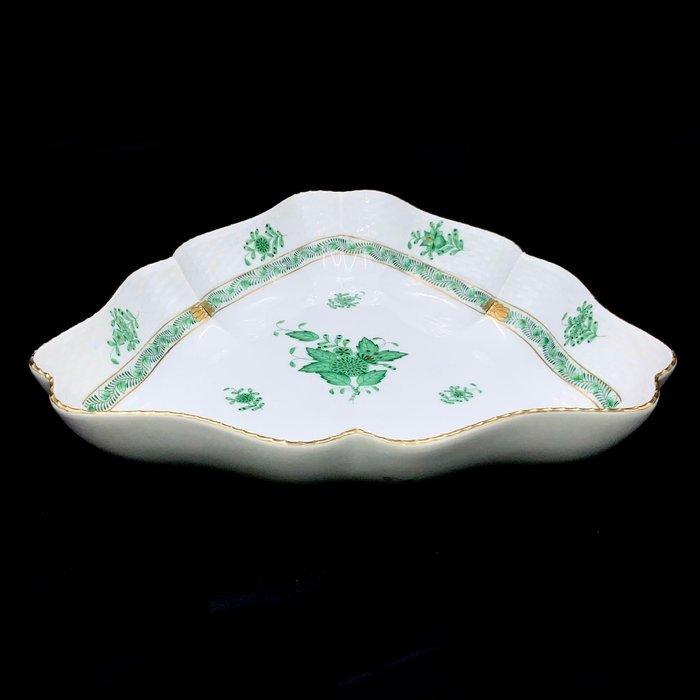 Herend - Large Triangular Serving Platter (26 cm) - Chinese, Antiek en Kunst, Antiek | Meubels | Tafels