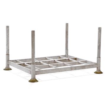 Gebruikte Mobiele stapelrack mobiele rack vaste constructie, Ophalen of Verzenden