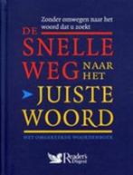 Snelle weg naar het juiste woord 9789064077128, Boeken, Gelezen, Verzenden, Nederlands
