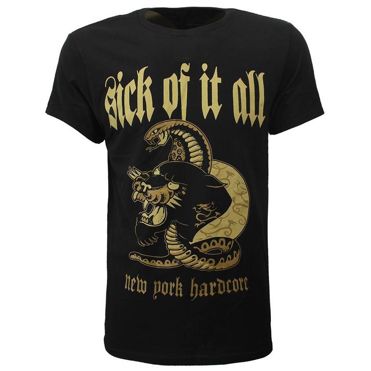 Sick of It All New York Hardcore Panther T-Shirt - Officiële, Kleding | Heren, T-shirts