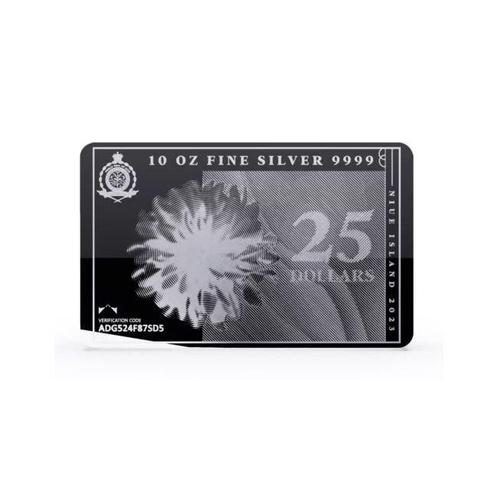 10 troy ounce - Zilver .999 - 2023 10 oz $25 Niue Silver, Postzegels en Munten, Edelmetalen en Baren