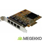 StarTech.com 4-Poort PCI Express gigabit netwerk adapter, Verzenden