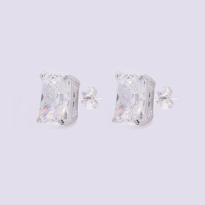 Zonder minimumprijs - Oorbellen - 14 karaat Witgoud -, Bijoux, Sacs & Beauté, Boucles d'oreilles