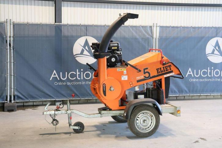 Veiling: Houtversnipperaar Eliet Prof 5B Trailer Benzine 201, Zakelijke goederen, Overige Zakelijke goederen, Ophalen