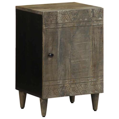 vidaXL Badkamerkast 38x33x58 cm massief mangohout, Huis en Inrichting, Badkamer | Badkamermeubels, Nieuw, Verzenden
