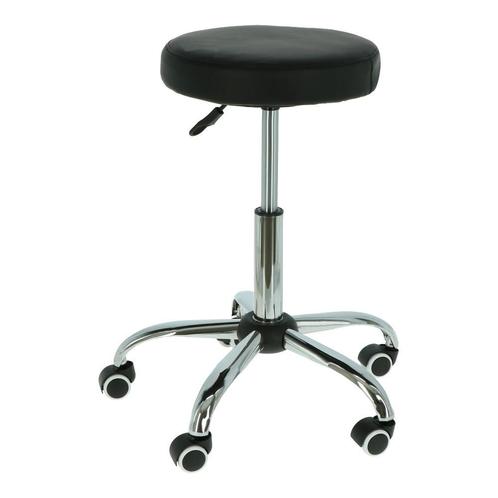 Alora Tabouret Op Wielen - Zadelkruk - Zwart - Kruk –, Tuin en Terras, Hand-tuingereedschap, Nieuw