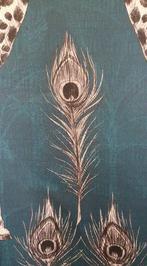 TESSUTO Art Deco katoenen satijn kleur petrol - 300x300cm -