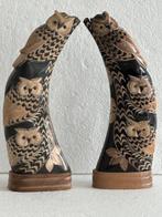 Waterbuffel Hoorns - Gegraveerde Horens van waterbuffel - 24