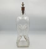 Karaf - Glas, Verzilverd - Kluk Kluk, Antiek en Kunst, Antiek | Glaswerk en Kristal