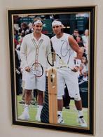 Rafael Nadal and Roger Federer - Photograph