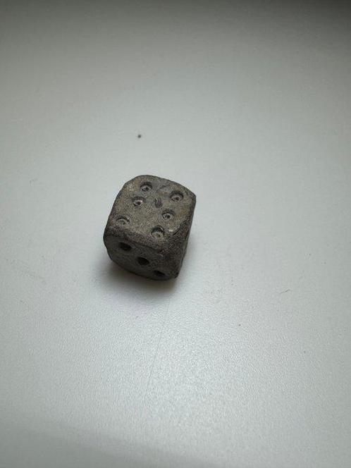 Oud-Romeins Lood Legionairs spel dobbelstenen - 11 mm, Antiek en Kunst, Antiek | Overige Antiek