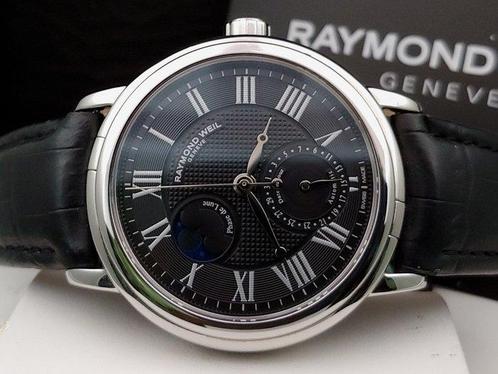 Raymond Weil - Maestro – Phase de Lune - 2839 - Heren - 2018, Handtassen en Accessoires, Horloges | Heren