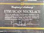 Etruscan Braclett by Franklin Mint - Figurine - Plaqué or 22