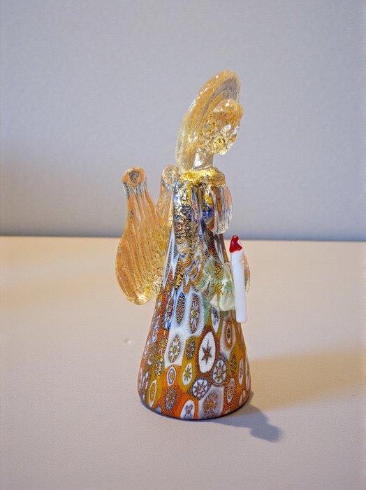 Livio Campanella - Beeldje - Angelo Murrina e figlia oro -, Antiquités & Art, Antiquités | Verre & Cristal