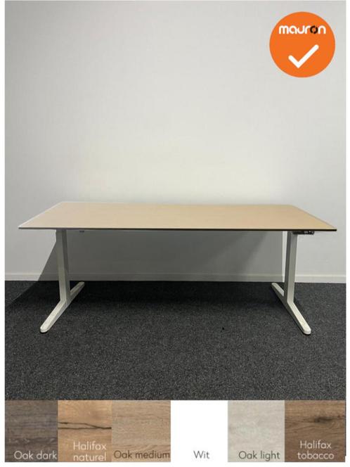 Ahrend Balance Bureau - Elektrisch - Wit onderstel - 160x80, Zakelijke goederen, Kantoor en Winkelinrichting | Kantoormeubilair en Inrichting