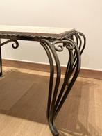 Salontafel - Smeedijzer - Salontafel hand gepolijst, Antiek en Kunst