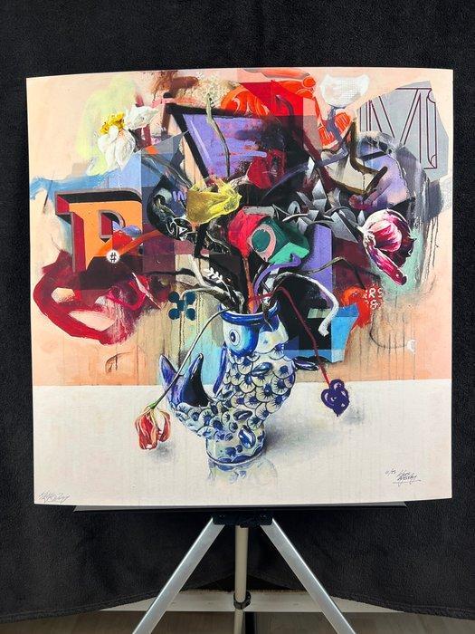 Klaas Lageweg - „Action Speaks Louder Than Words“, Antiek en Kunst, Antiek | Overige Antiek