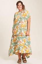 Gozzip rok Hanne bloemprintL=50/52Maat 46/48 (XL) of groter, Verzenden, Nieuw, Maat 46/48 (XL) of groter, Overige kleuren