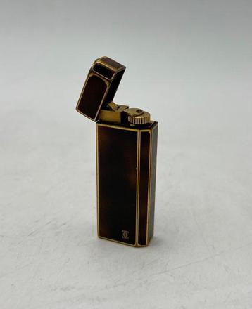Cartier - Must de - Briquet - Plaqué or, Ecaille