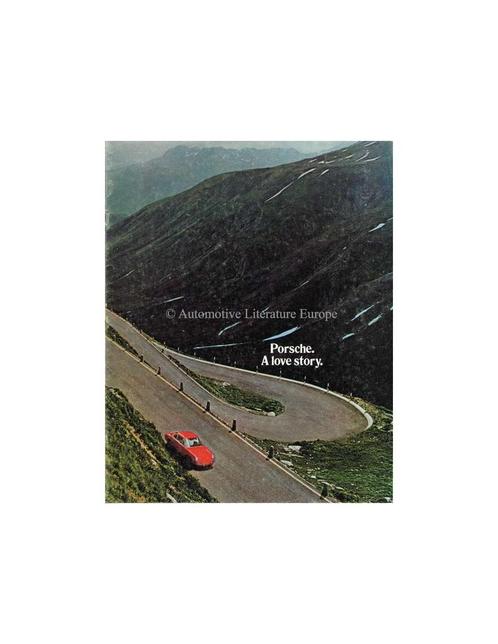 1970 PORSCHE 911 BROCHURE ENGELS (USA), Boeken, Auto's | Folders en Tijdschriften, Ophalen of Verzenden