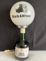 “BLACK & WHITE WHISKY” grote fles met bolle