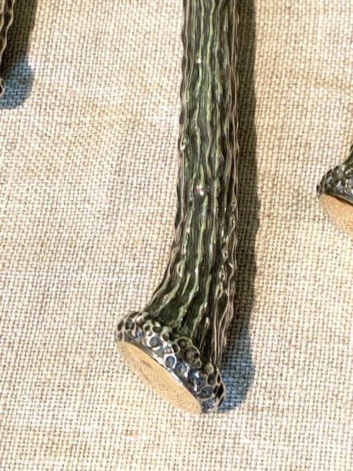 Vork (6) - Zilver - Dessertvorken, Antiek en Kunst, Antiek | Zilver en Goud