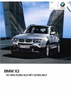 2009 BMW X3 BROCHURE NEDERLANDS, Boeken, Nieuw, Ophalen of Verzenden