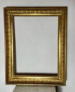 Lijst (2) - Verguld hout - Paar rocaille-frames, Antiek en Kunst
