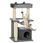 Klimboom - Activiteitenboom - Krasbestendig - Grijs, Dieren en Toebehoren, Katten-accessoires, Ophalen of Verzenden, Nieuw