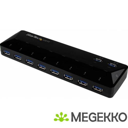 StarTech.com 10-Poorts USB 3.0 Hub met oplaad en sync poort, Computers en Software, USB Sticks, Nieuw, Verzenden