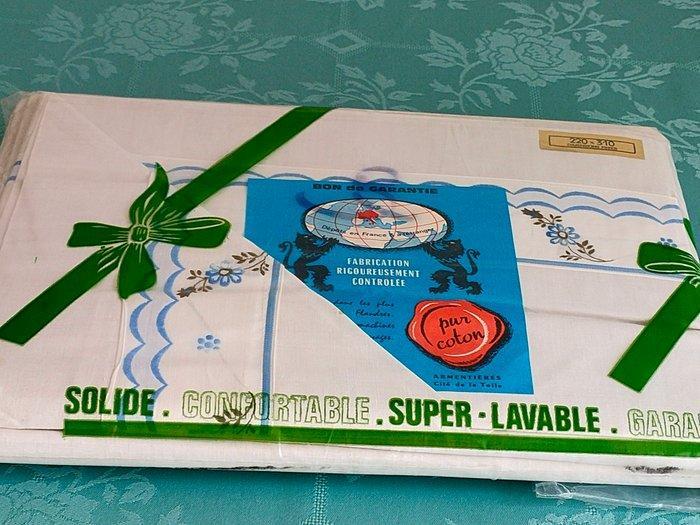 Laken (2) - 310 cm - 220 cm - Set van 2 lakens, Antiquités & Art, Tapis & Textile