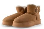 Manfield Snowboots in maat 37 Cognac | 5% korting, Kleding | Dames, Schoenen, Overige kleuren, Verzenden, Snowboots, Zo goed als nieuw