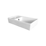 Fontein Sanilux 40x22x8 cm Keramiek Wit (1 kraangat), Ophalen of Verzenden, Nieuw, Overige typen