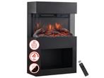 Veiling - Elektrische haard HENRI - Zwart, Huis en Inrichting, Nieuw