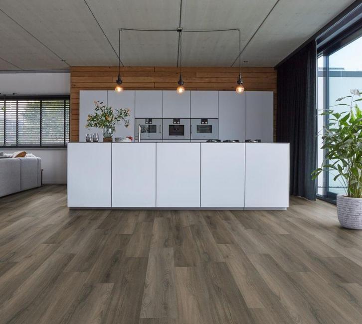 DIJON Dark Grey DRYBACK ( LEVENSLANGE GARANTIE ) /, Doe-het-zelf en Bouw, Vloerdelen en Plavuizen, Ophalen of Verzenden