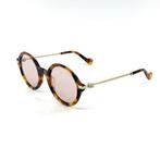 Moncler - *NEW* - Pink Lenses - Gold Metal - Brown Acetate -