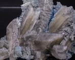 Kwarts Kristallen op matrix - Hoogte: 14 cm - Breedte: 9 cm-, Verzamelen, Mineralen en Fossielen