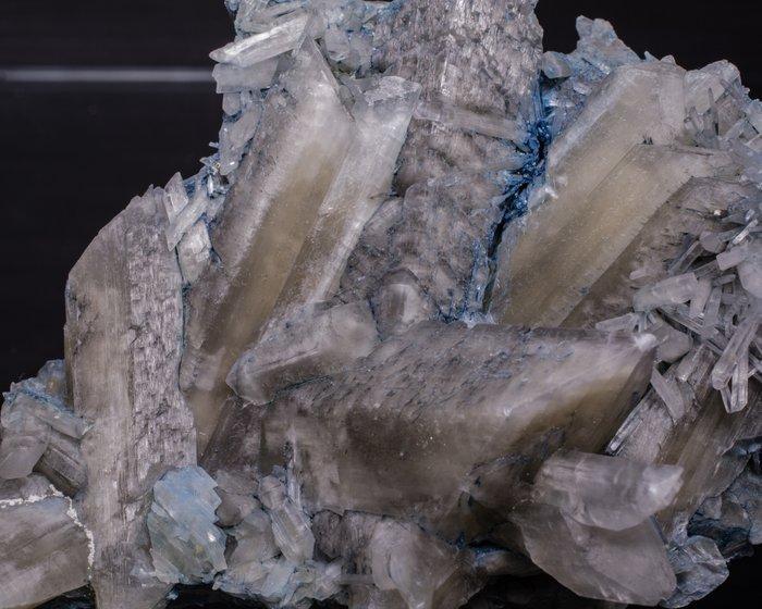 Kwarts Kristallen op matrix - Hoogte: 14 cm - Breedte: 9 cm-, Verzamelen, Mineralen en Fossielen