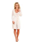2eChoix | Robe de chambre Flores en viscose écru 2XL robe de, Kleding | Dames, Ondergoed en Lingerie, Ophalen of Verzenden