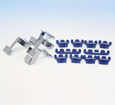 Bougiekabel geleiders blauw/chroom, Autos : Pièces & Accessoires, Électronique & Câbles, Envoi